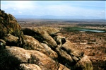 view from simba hill, dodoma, facing north east